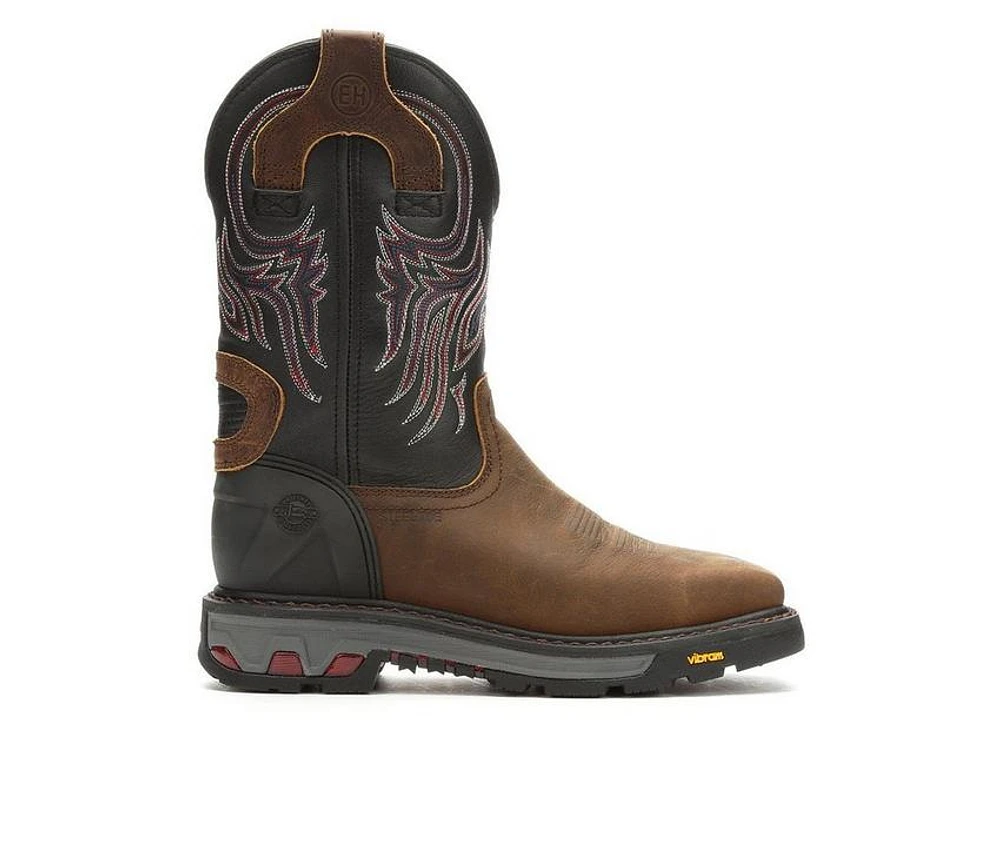 Men's Justin Boots Commander Steel Toe Cowboy