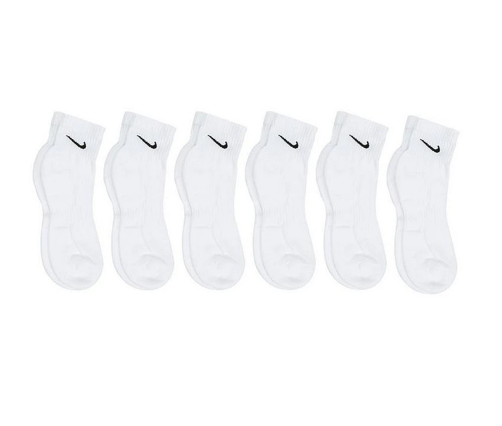 Nike 6 Pr Cushioned Quarter Length Socks