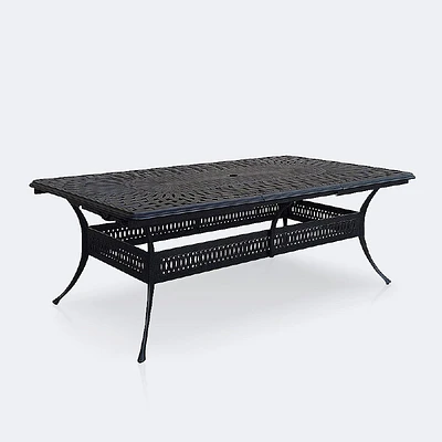 Breeze Small Extendable Dining Table - Black Tippet