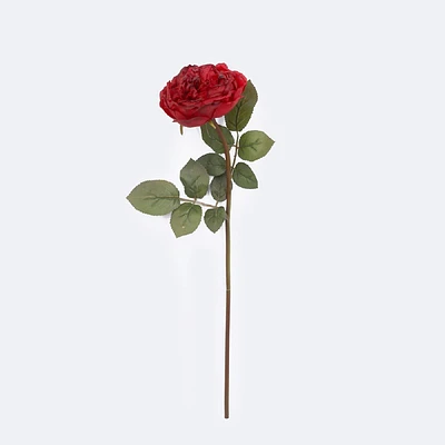 Faux Rose - Red