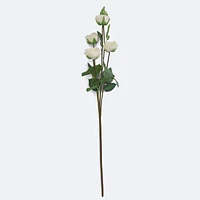 Faux Rose - White