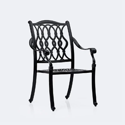 Meghan Armchair - Black Tippet