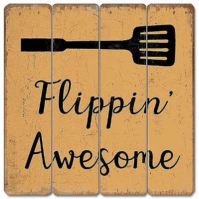 Wood Sign - Awesome