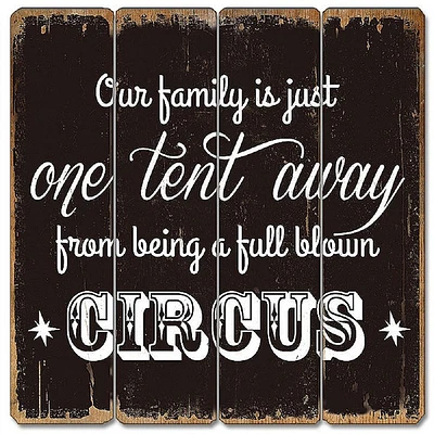 Wood Sign - Circus