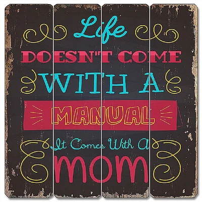 Wood Sign - Mom