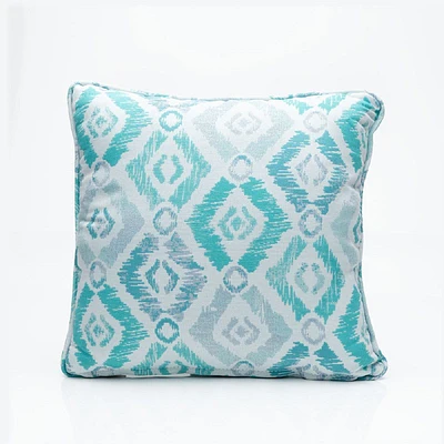 Throw Pillow - Jade Diamonds