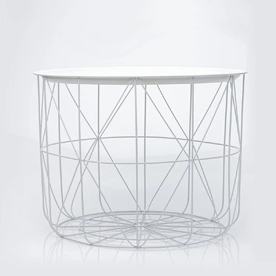 Large Storage Table - White