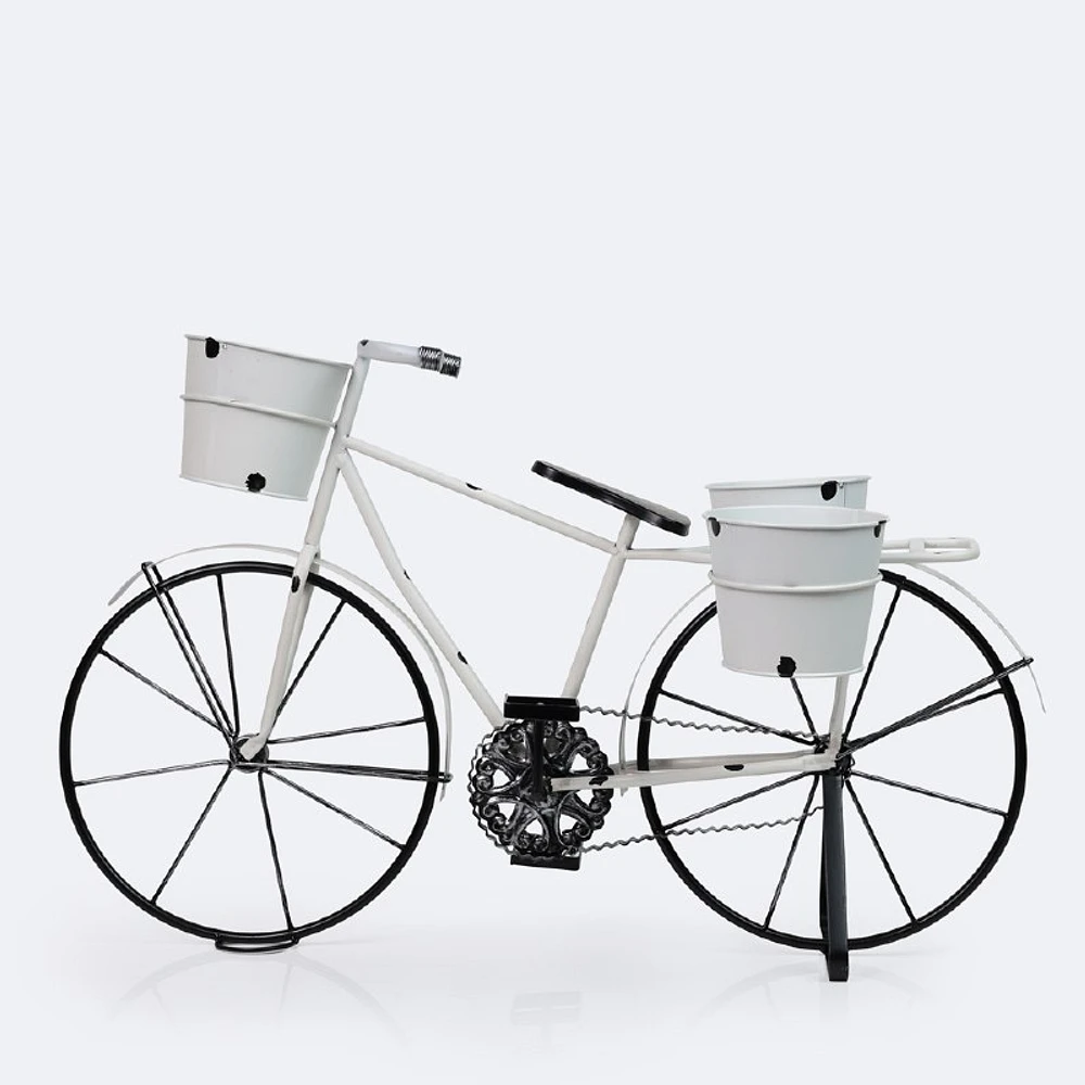 Decorative Metal Bicycle Planter