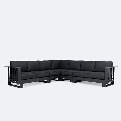 Renfrew Sectional Set - Black Frame
