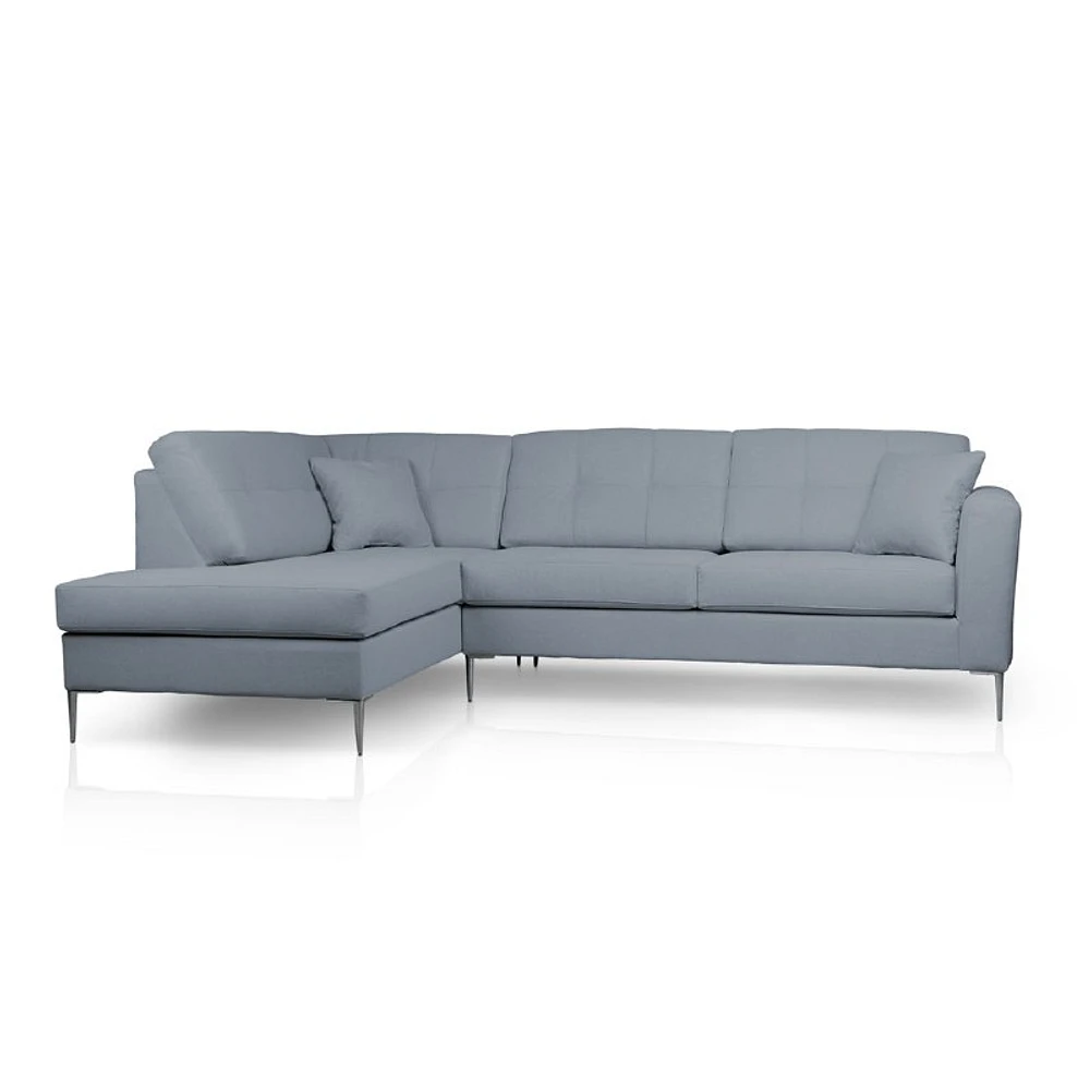 Stirling Left Facing Sectional - Grey