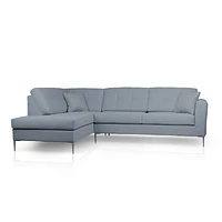 Stirling Left Facing Sectional - Grey