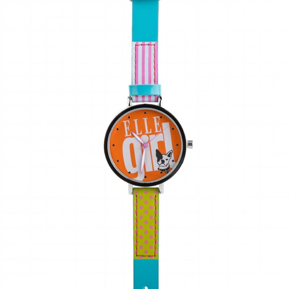 Elle Girl Watch-Patchwork-Orange