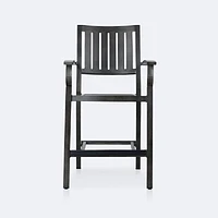 Belvedere Counter Height Chair - Brushed Grey