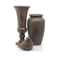Ceramic Pewter Bird