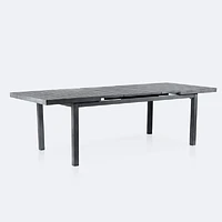 Resort Extendable Table - Brushed Grey