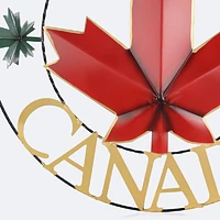Canada Maple Leaf Metal Wall Art