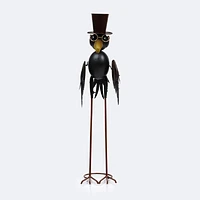 Decorative Metal Crow