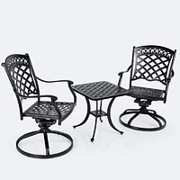 Blanca Bistro Set  - Black Tippet