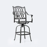 Meghan Breeze Bar Set - Seats 2 - Shade Grey
