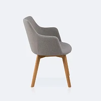 Bella Dining Armchair - Grey