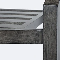 Belvedere Counter Height Chair - Brushed Grey