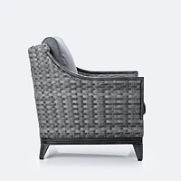 Belvedere Club Chair - Brushed Grey