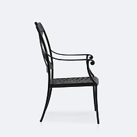Essex Dining Armchair - Black