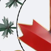 Canada Maple Leaf Metal Wall Art