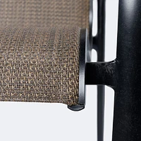 Carlo Armchair - Black Tippet
