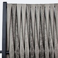 Finn Dining Chair - Black Frame - Carbon Black Cushion