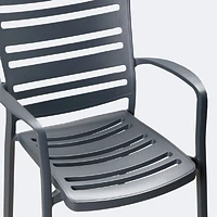 Linear Armchair  - Dark Grey