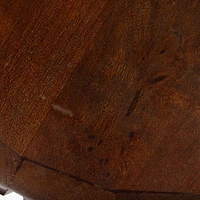 Ambrose Drum Accent Table - Walnut