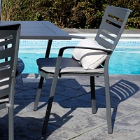 Linear Armchair  - Dark Grey