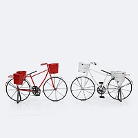 Decorative Metal Bicycle Planter