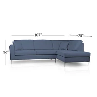 Stirling Right Facing Sectional