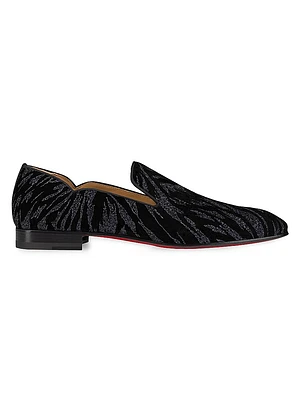 Dandy Chick Velvet Loafers