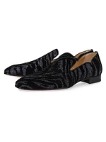 Dandy Chick Velvet Loafers