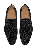 Dandy Chick Velvet Loafers