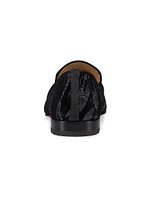 Dandy Chick Velvet Loafers