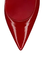 Sporty Kate 100MM Patent Leather Pumps