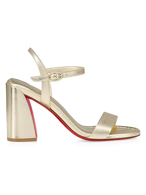 Miss Jane 85MM Leather Sandals