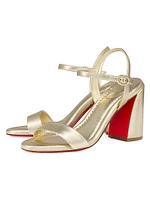 Miss Jane 85MM Leather Sandals