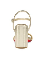Miss Jane 85MM Leather Sandals