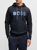 Regular-Fit Hoodie with Logo Print