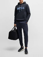 Regular-Fit Hoodie with Logo Print