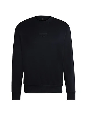Porsche x Boss Relaxed-Fit Sweatshirt with Special Branding