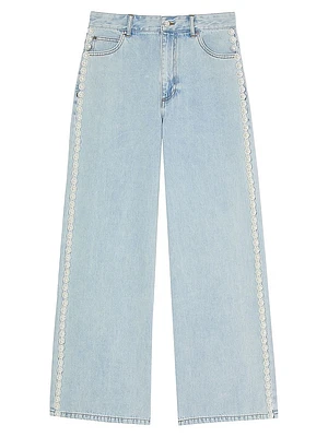 Beaded Jeans
