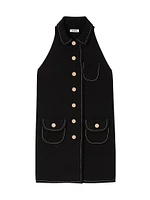 Peter Pan Collar Mini Dress