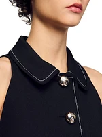 Peter Pan Collar Mini Dress