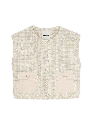 Decorative Tweed Jacket